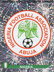 Team Emblem Nigeria samolepka Panini World Cup 2010 #126